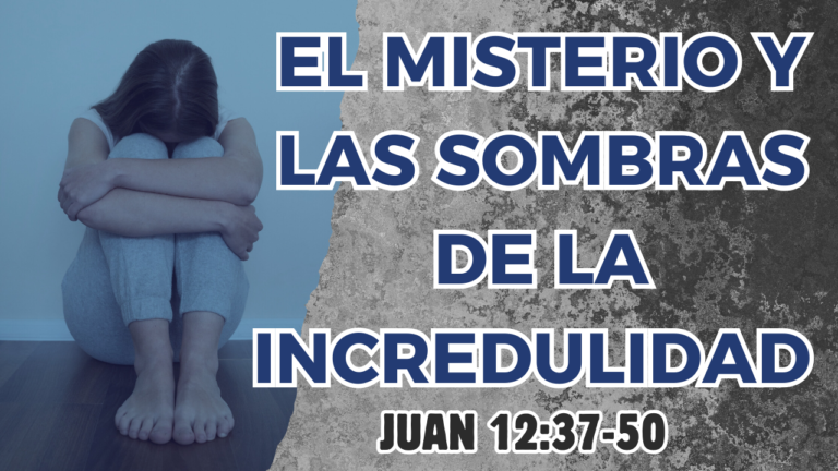 sombras de incredulidad