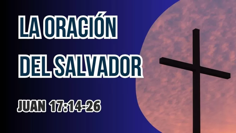 la oracion de jesus, el salvador